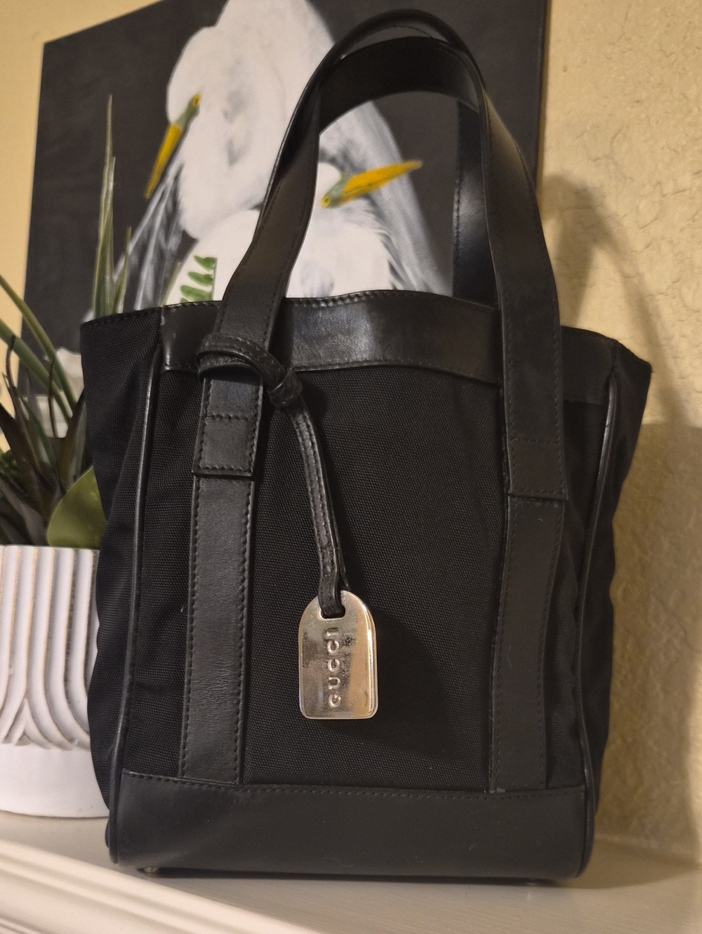 Vintage Gucci Mini Satchel Bag
